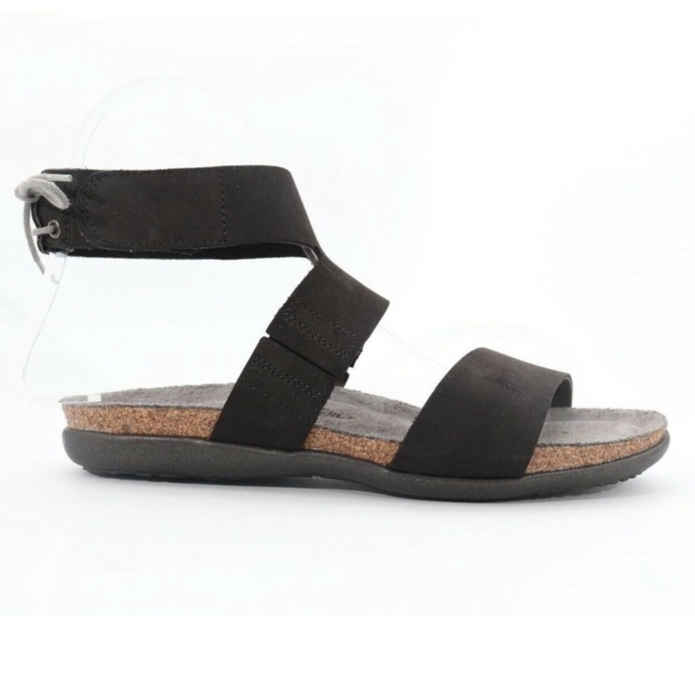 Naot NWOB Larissa Black Suede Comfort Sandals Size: 10/41